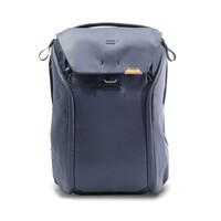 Peak Design Everyday Backpack in Midnight blue against a white background.